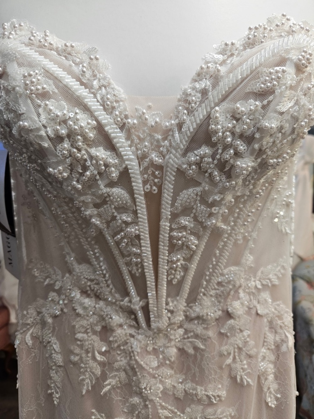 Maggie Sottero NWT NEVER WORN!!Benjie Royale Mermaid Dress - Picture 3 of 7